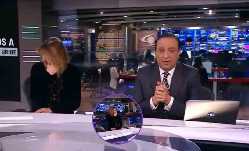 Malú Fernández se quebró en vivo durante la emisión de Noticias Caracol