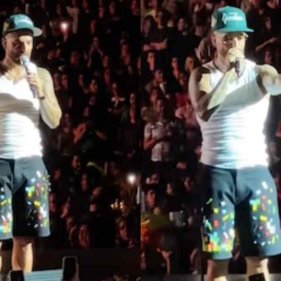 Maluma detiene su concierto para regañar a una de las fanáticas