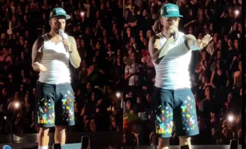 Maluma detiene su concierto para regañar a una de las fanáticas