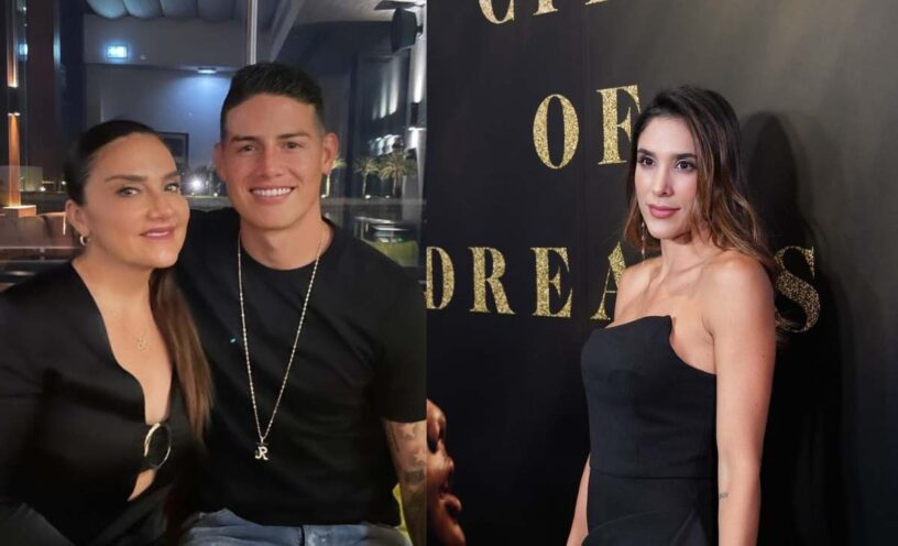 Mamá de James Rodríguez ignoró a Daniela Ospina