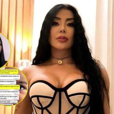 DJ Marcela Reyes mostró los mensajes que, según ella, ha recibido con amenazas