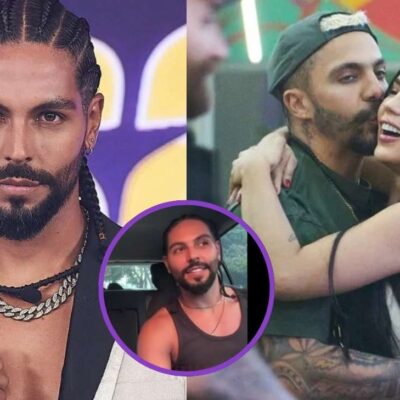 Marlon Solórzano reaccionó a la noche de pasión de Karina García y Altafulla en 'La casa de los famosos Colombia 2'