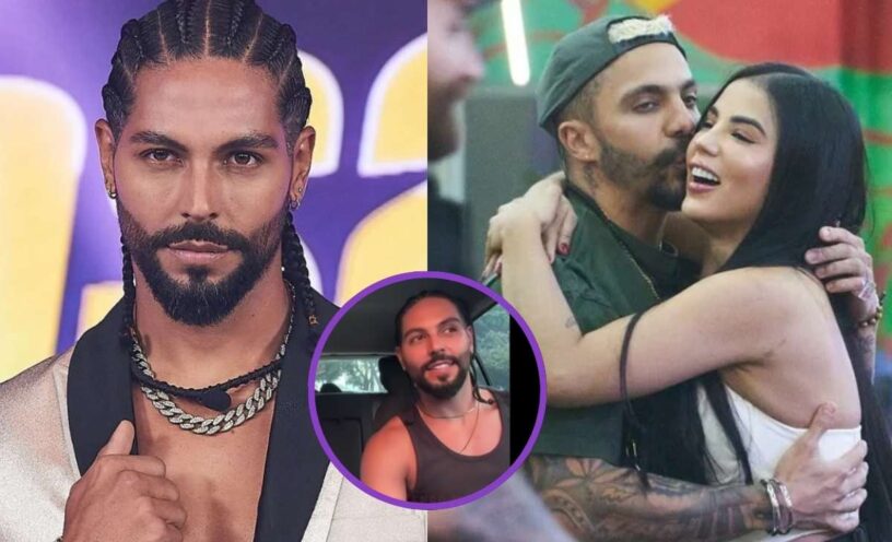 Marlon Solórzano reaccionó a la noche de pasión de Karina García y Altafulla en 'La casa de los famosos Colombia 2'