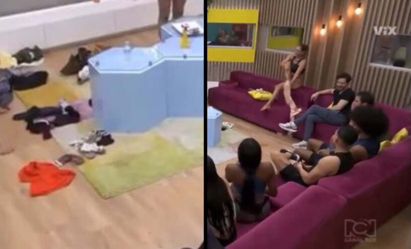 martha isabel bolanos y melfi se desnudaron en la casa de los famosos