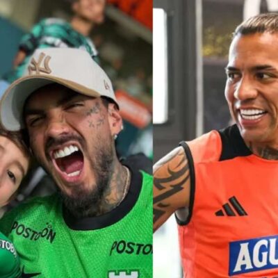 Mateo Carvajal le hizo el look de Dayro Moreno a su hijo Salvador