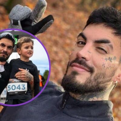 Mateo Carvajal mostró el corte de cabello que le hizo a su hijo