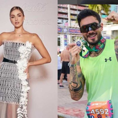 Melina Ramírez y Mateo Carvajal discutieron por su hijo