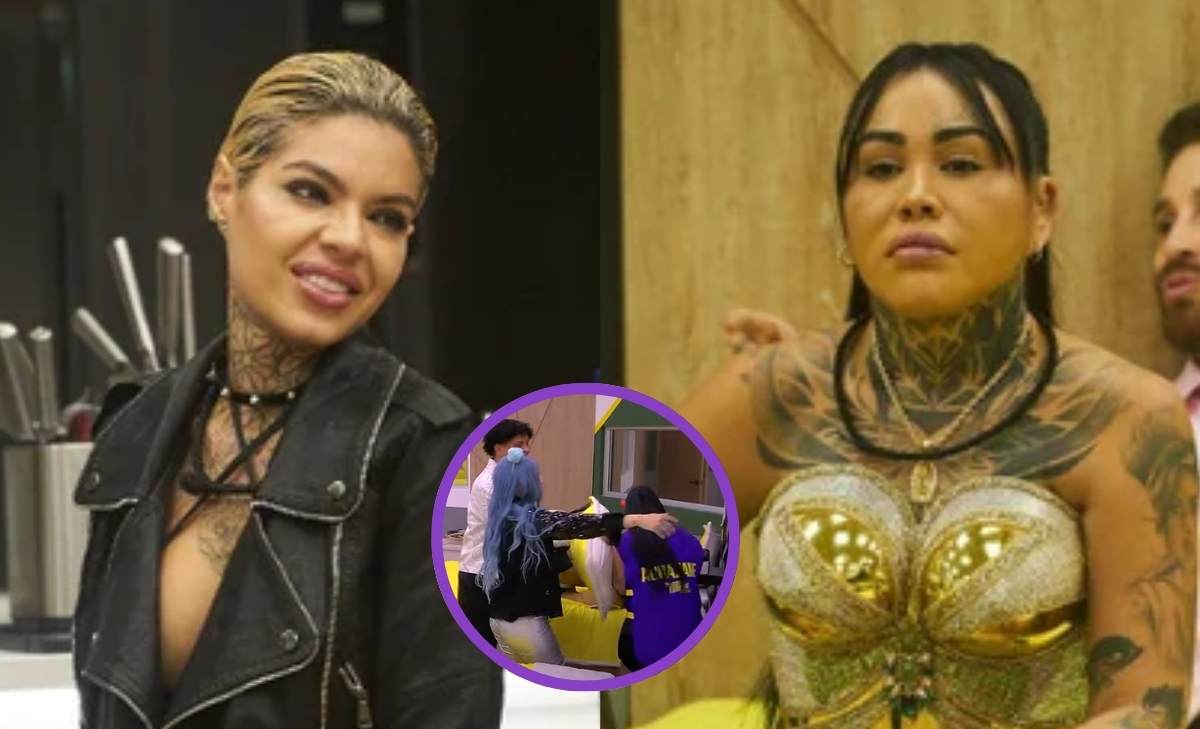 Melissa Gate abrazó a Yina Calderón en 'La casa de los famosos Colombia 2'