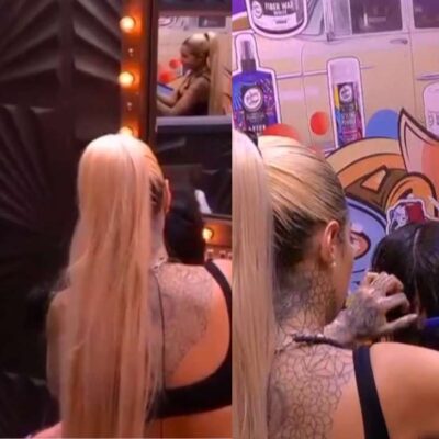 Melissa Gate le cortó el cabello a Yina Calderón en 'La casa de los famosos Colombia 2'
