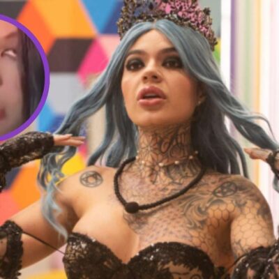 extraños gestos de Melissa Gate