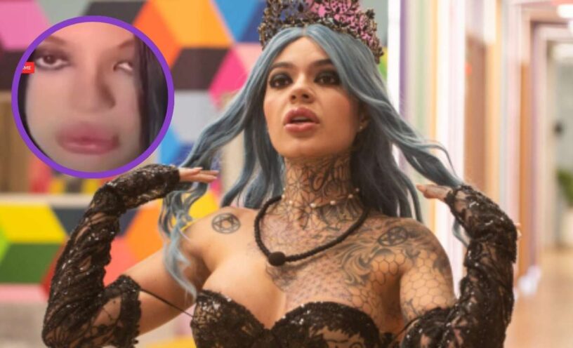 extraños gestos de Melissa Gate