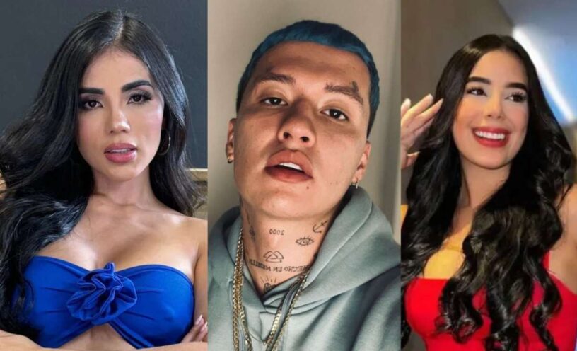 mensaje de Blessd para Karina García y Mariana Zapata