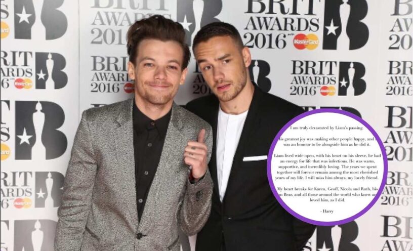 Mensaje de Harry Styles para Liam Payne