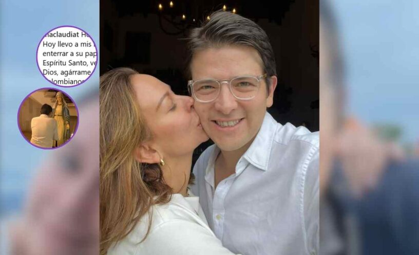 mensaje de María Claudia Tarazona antes del entierro de Miguel Uribe