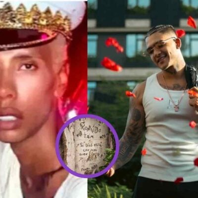 mensaje descubierto a pocos metros del cuerpo de B-King