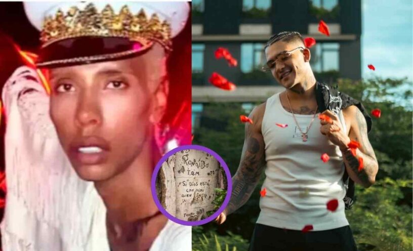 mensaje descubierto a pocos metros del cuerpo de B-King