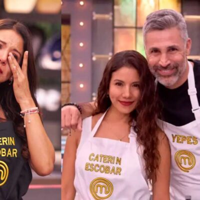 Mensaje que le envió Mario Alberto Yepes a Caterin Escobar tras su eliminación de Masterchef