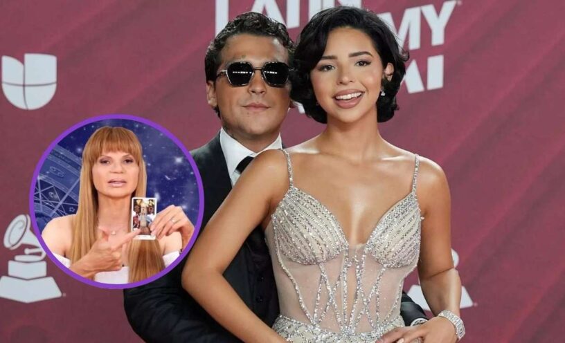 Mhoni Vidente sobre el primer hijo de Christian Nodal y Ángela Aguilar