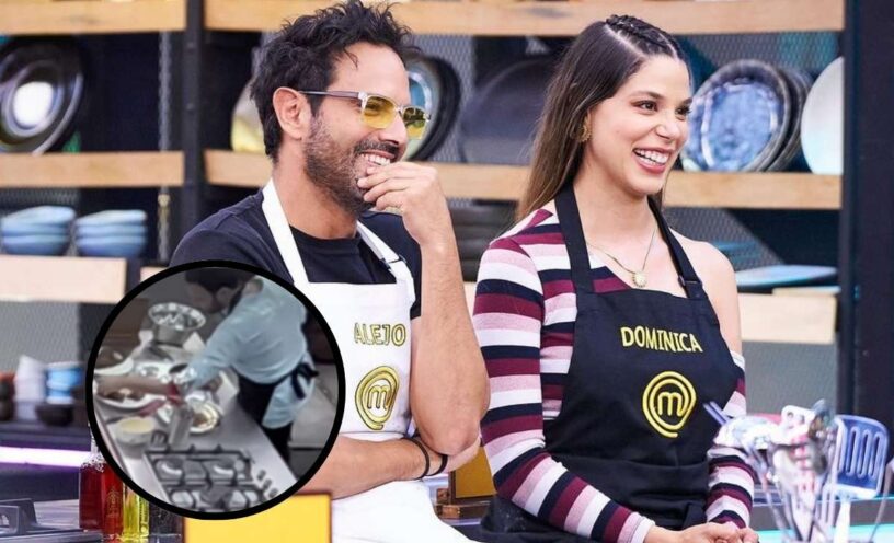 momento exacto en que alejandro estrada hizo trampa en masterchef