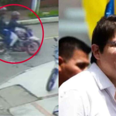 motociclista implicado en ataque a Miguel Uribe