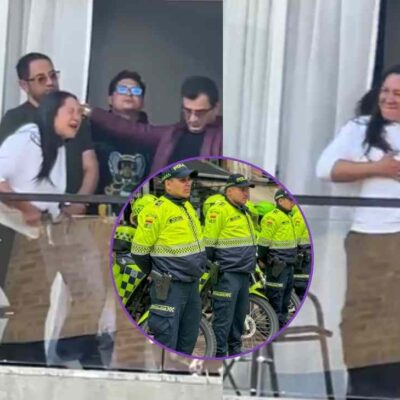 mujer disparó al aire en el Norte de Bogotá