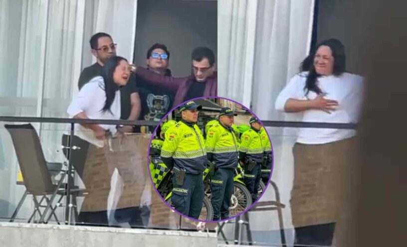mujer disparó al aire en el Norte de Bogotá