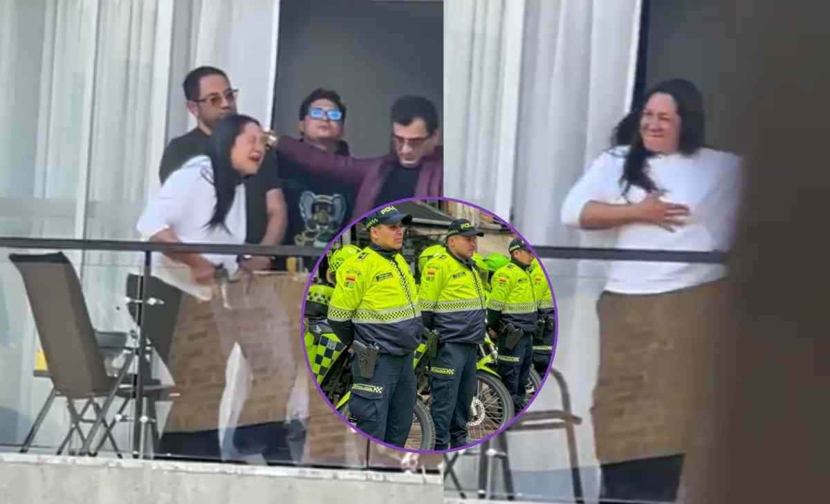 mujer disparó al aire en el Norte de Bogotá