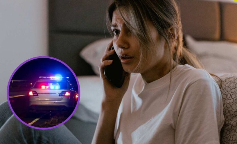 Mujer pidió pizza al 911 para evitar un abuso