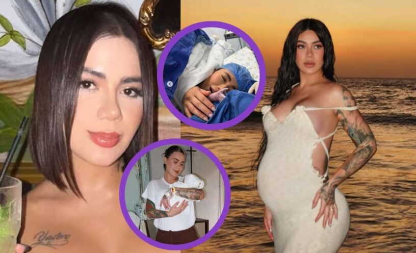 Nació el bebé de Cinthia Cossio