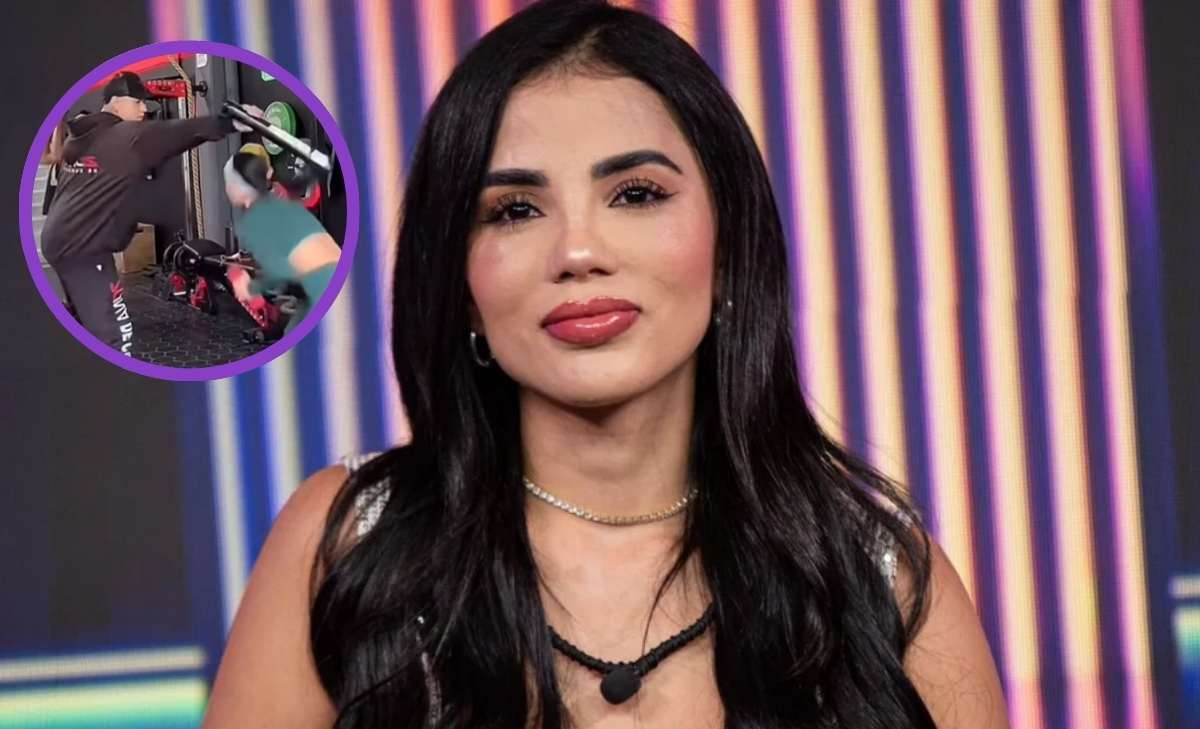 Karina García entrenando