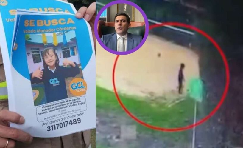 nuevas pistas en el caso de la niña en Cajicá tras conocerse el último video antes de desaparecer