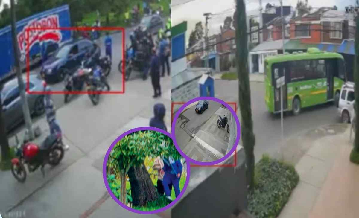 nuevo material que muestra cómo vigilaban al menor que le disparó a Miguel Uribe