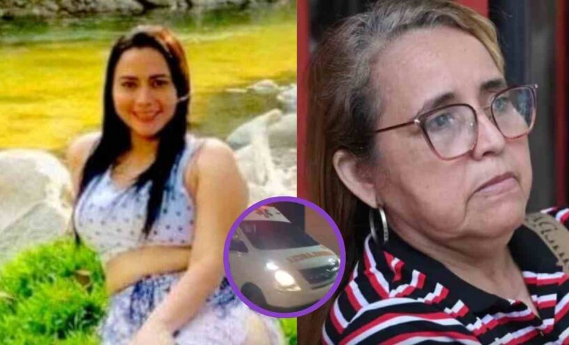 declaraciones de la mamá de la mujer que cayó de un cuarto piso