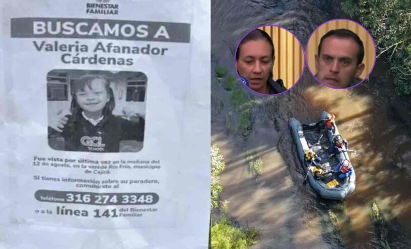 declaraciones de los padres de Valeria Afanador
