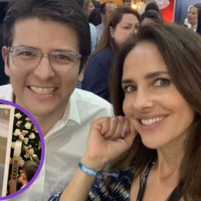 Paola Turbay le dio el último adiós a su primo Miguel Uribe tras el funeral