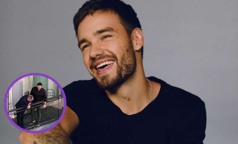 papá de Liam Payne desde el balcón del hotel