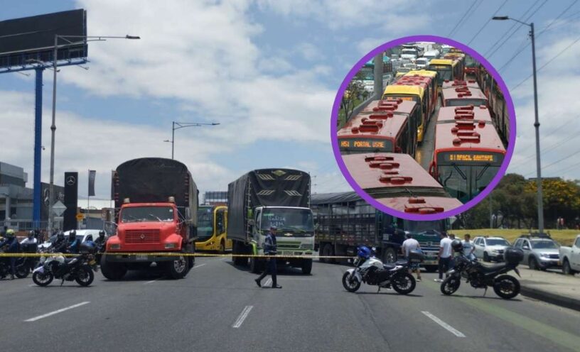 paro camionero hoy 5 de septiembre en Bogotá