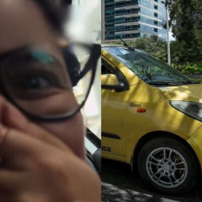pasajera grabó cómo le terminan a su conductor