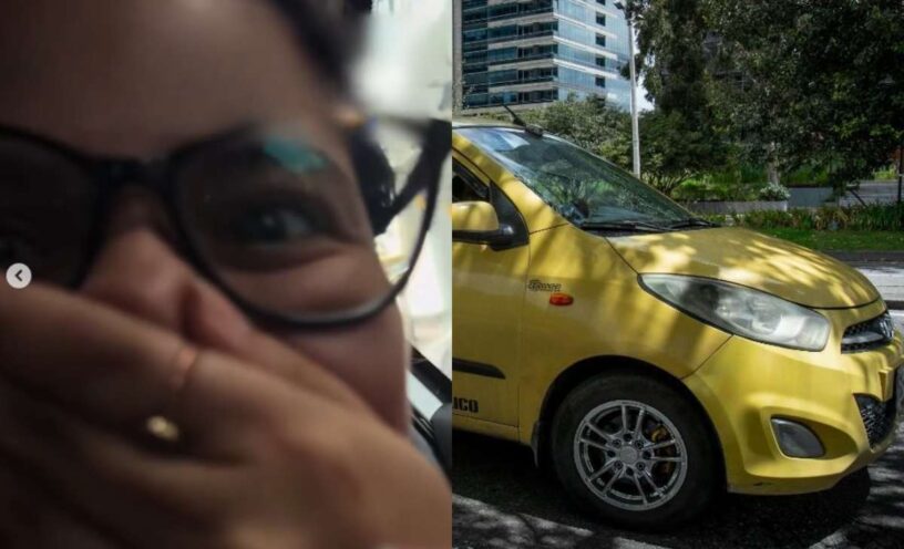 pasajera grabó cómo le terminan a su conductor