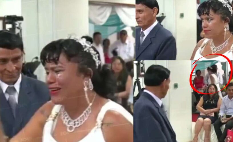 Video de la mujer que rechazó a su prometido y escapó de su boda