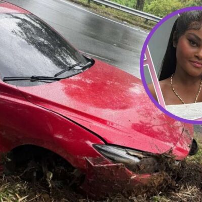 La Jesuu se accidentó