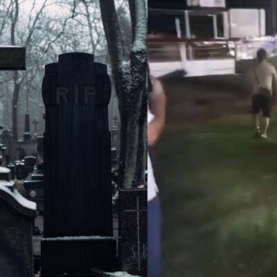 Video de la pareja que pillan haciendo el delicioso en pleno cementerio