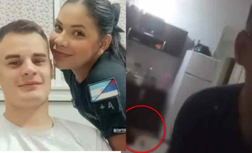 Policía le quitó la vida a su expareja durante una transmisión en vivo