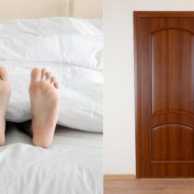 Por qué es malo dormir con los pies hacia la puerta