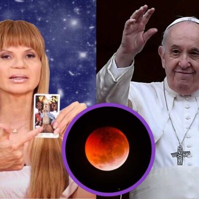 predicción de Mhoni Vidente sobre la salud del Papa y el Vaticano con el eclipse de Luna de Sangre