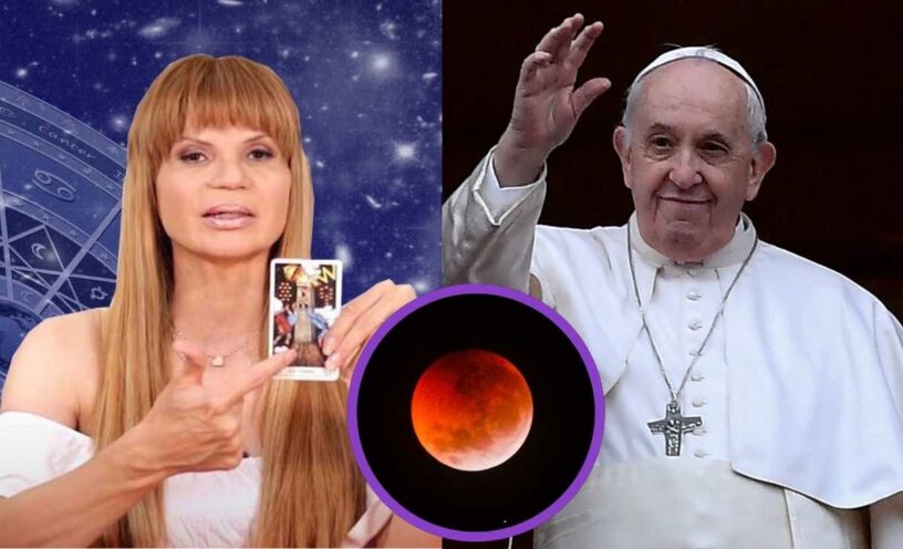 predicción de Mhoni Vidente sobre la salud del Papa y el Vaticano con el eclipse de Luna de Sangre