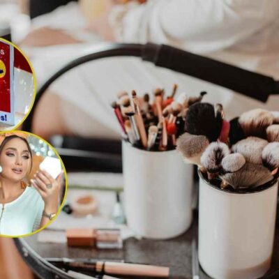 Producto de Tiendas D1 para conservar el maquillaje