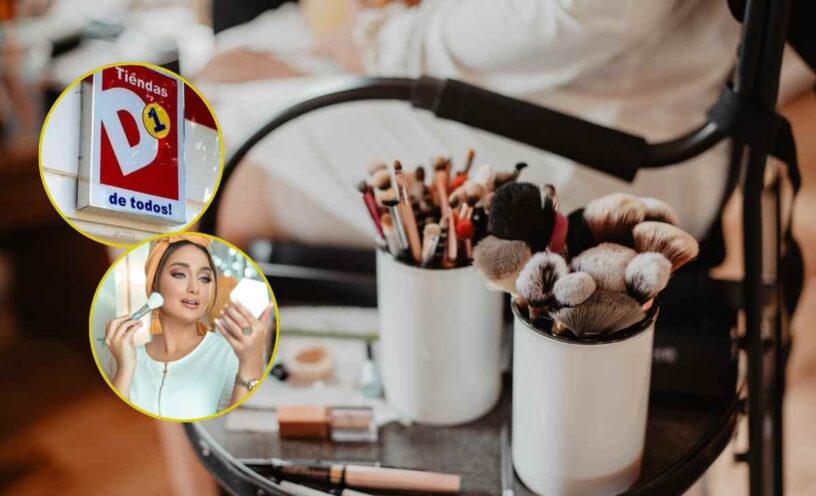 Producto de Tiendas D1 para conservar el maquillaje