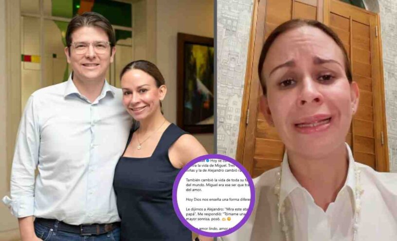 mensaje de María Claudia Tarazona sobre Miguel Uribe