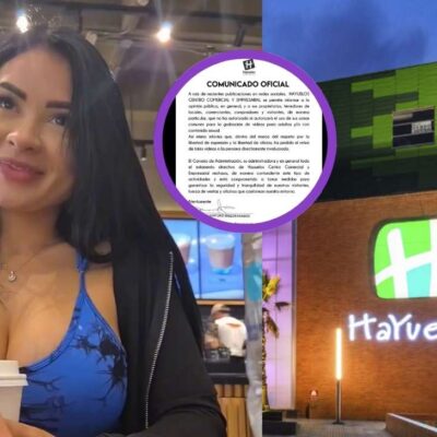 ¿Qué dijo el centro comercial 'Hayuelos' tras el video para adultos que grabó una influencer en el baño?